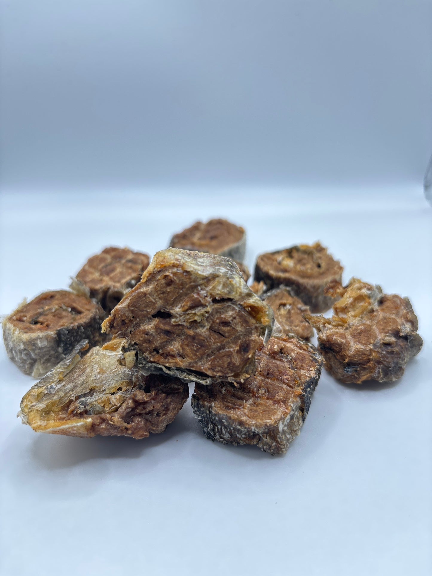 Fish Skin & Cod Sushi Roll Ups